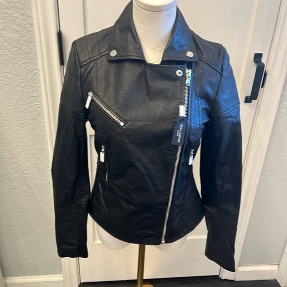 NWT Barneys Leather Jacket - Picture 6 of 6